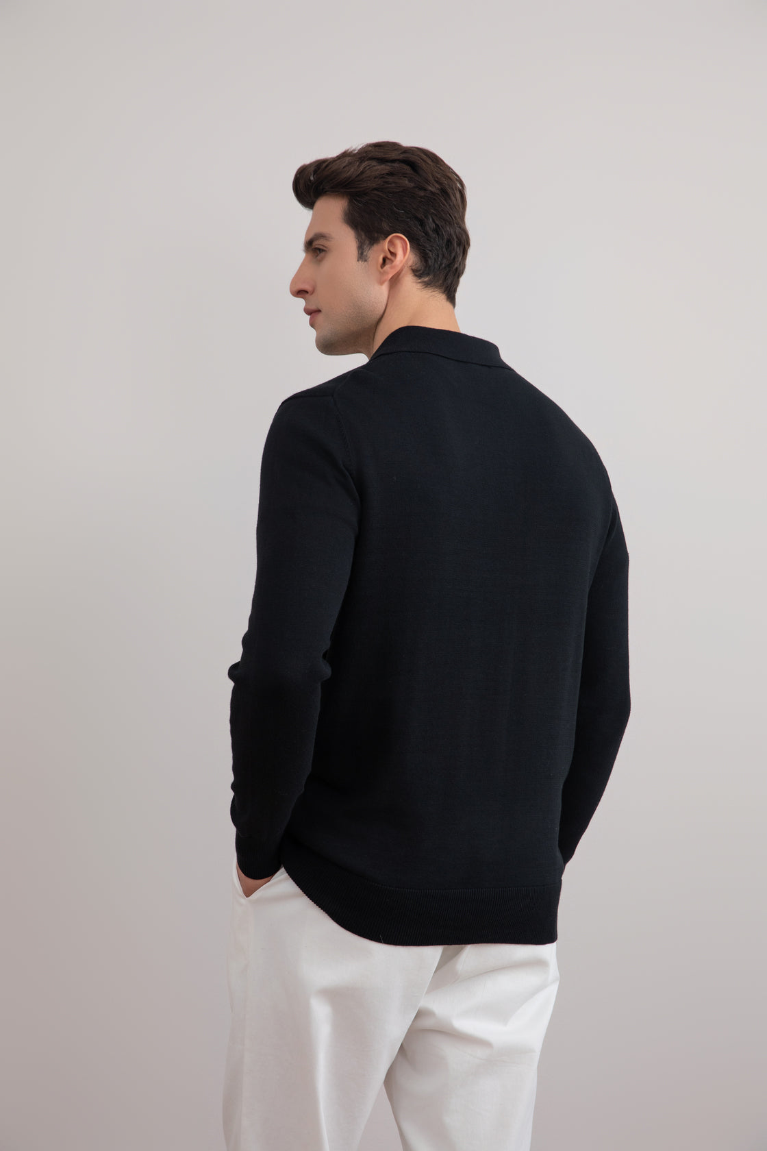 Black Classic Polo Shirt