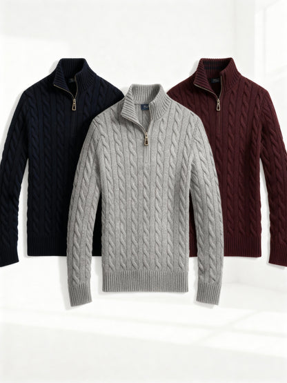 PREMIUM CABLE KNIT SWEATER SET – MULTIPACK DEAL (9 PCS)