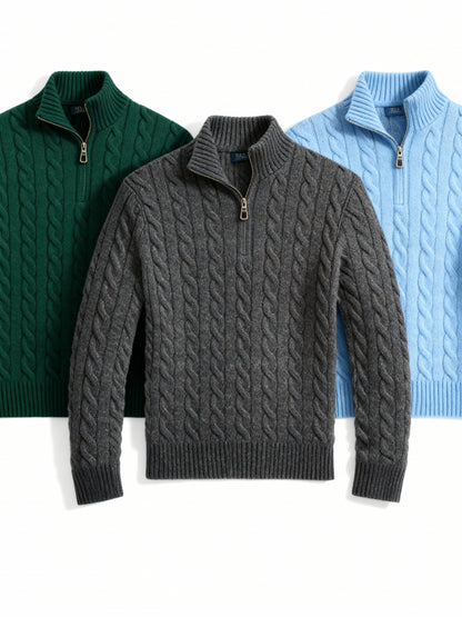 PREMIUM CABLE KNIT SWEATER SET – MULTIPACK DEAL (6 PCS)